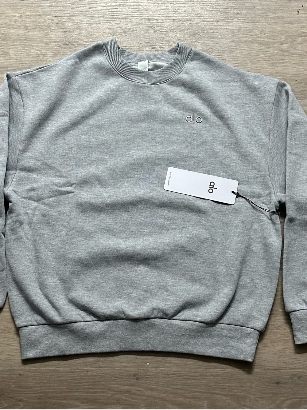 ALO Yoga Men's Crewneck Sweatshirt - Heather Gray